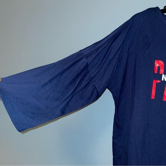 NFL Team Apparel New England Patriots Sleep Shirt T-Shirt Size Large - Picture 4 of 5